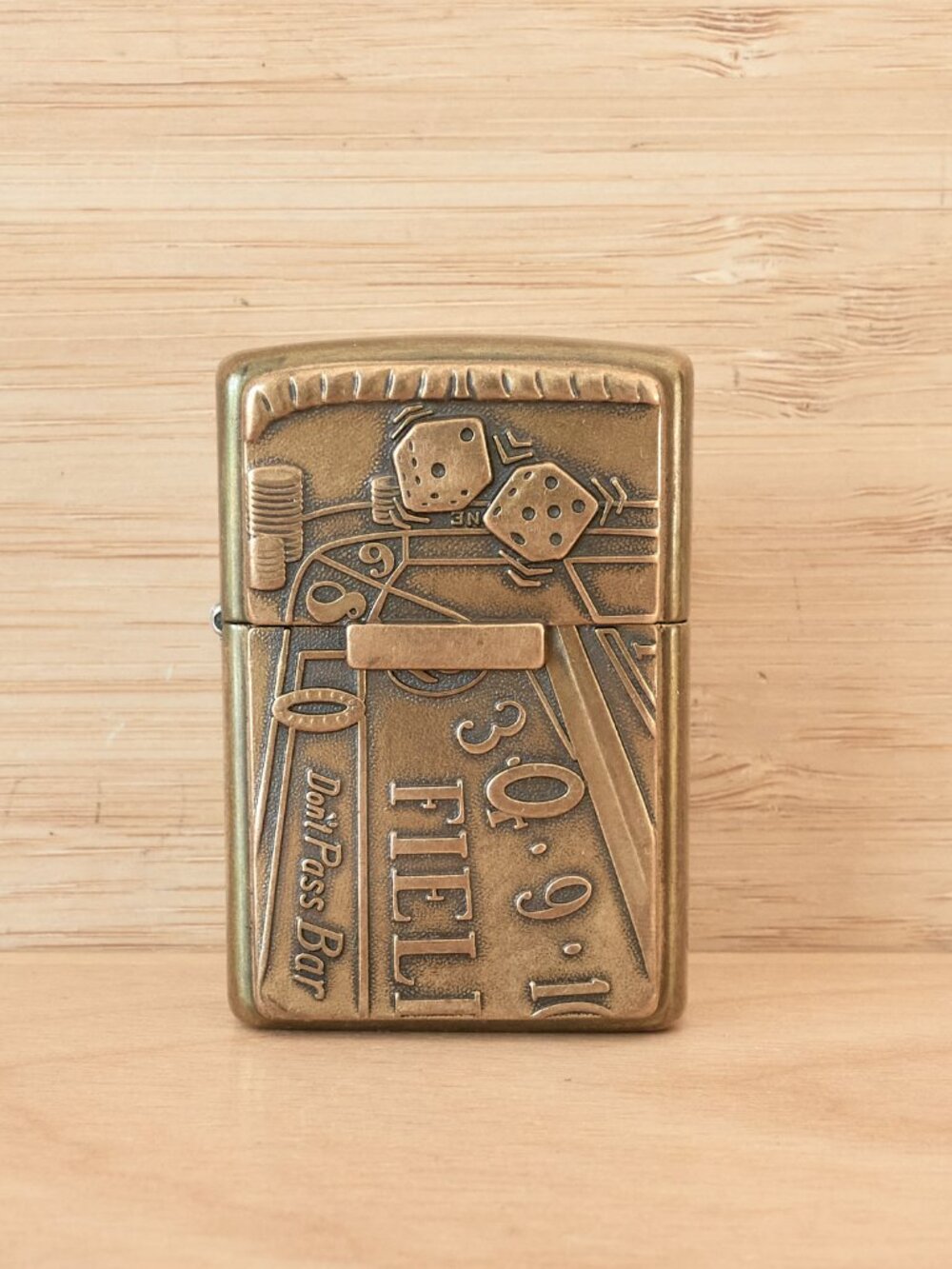 1999 Zippo Lighter Barrett Smythe Craps Design Vintage Collectible